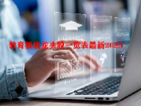 教育板块龙头股一览表最新2023