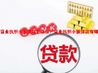 营业执照小额贷款怎么贷？营业执照小额贷款有哪些？