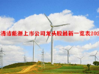 清洁能源上市公司龙头股最新一览表2023