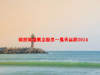 橡胶制造概念股票一览表最新2024
