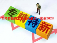专精特新概念股龙头最新一览表2023