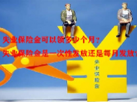 失业保险金可以领多少个月？失业保险金是一次性发放还是每月发放？