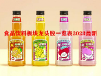 食品饮料板块龙头股一览表2023最新