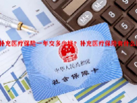 补充医疗保险一年交多少钱？补充医疗保险有什么用？