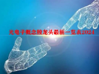 光电子概念股龙头最新一览表2024