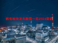 核电板块龙头股票一览2024最新
