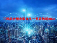 三网融合概念股龙头一览表最新2024
