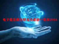 电子信息概念股龙头最新一览表2024