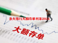 各大银行大额存单利率2024