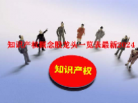 知识产权概念股龙头一览表最新2024