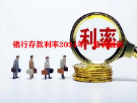 银行存款利率2024年一览表最新