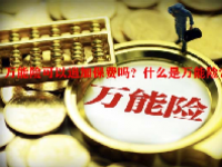 万能险可以追加保费吗？什么是万能险？