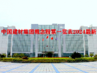 中国建材集团概念股票一览表2024最新
