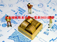 大金融板块龙头股一览表2024最新
