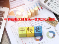 中特估概念股龙头一览表2024最新