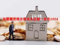 房屋租赁概念股龙头最新一览表2024