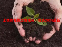 土壤修复概念股龙头一览表2024最新