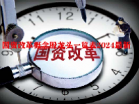 国资改革概念股龙头一览表2024最新