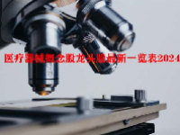 医疗器械概念股龙头股最新一览表2024