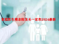 家庭医生概念股龙头一览表2024最新