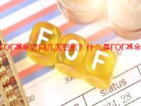 FOF基金赎回几天到账？什么是FOF基金？