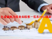 大金融概念股龙头股票一览表2024最新
