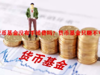 货币基金没有手续费吗？货币基金只赚不亏吗？