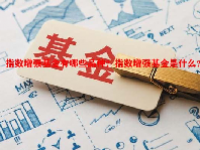 指数增强基金有哪些品种？指数增强基金是什么？
