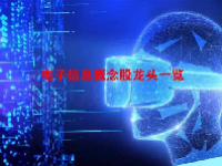 电子信息概念股龙头一览