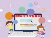 教育板块龙头股有哪些？