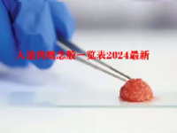 人造肉概念股一览表2024最新