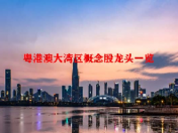 粤港澳大湾区概念股龙头一览