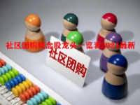 社区团购概念股龙头一览表2024最新