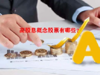 高股息概念股票有哪些？