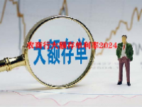 农商行大额存单利率2024