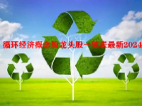 循环经济概念股龙头股一览表最新2024