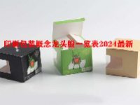 印刷包装概念龙头股一览表2024最新