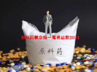 原料药概念股一览表最新2024