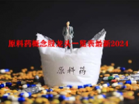 原料药概念股龙头一览表最新2024