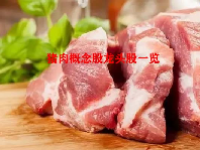 猪肉概念股龙头股一览