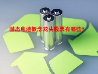 固态电池概念龙头股票有哪些？