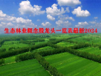 生态林业概念股龙头一览表最新2024